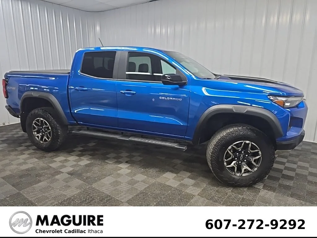 Used 2024 Blue Chevrolet ZR2 image 1
