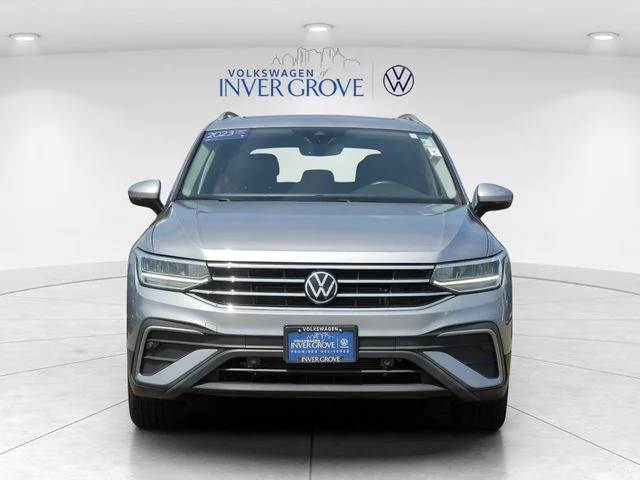 Certified 2023 Volkswagen Tiguan SE with VIN 3VVMB7AX0PM027076 for sale in Inver Grove Heights, Minnesota