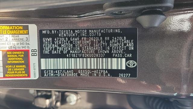 Certified Used 2019 BROWNSTONE Toyota  image 24
