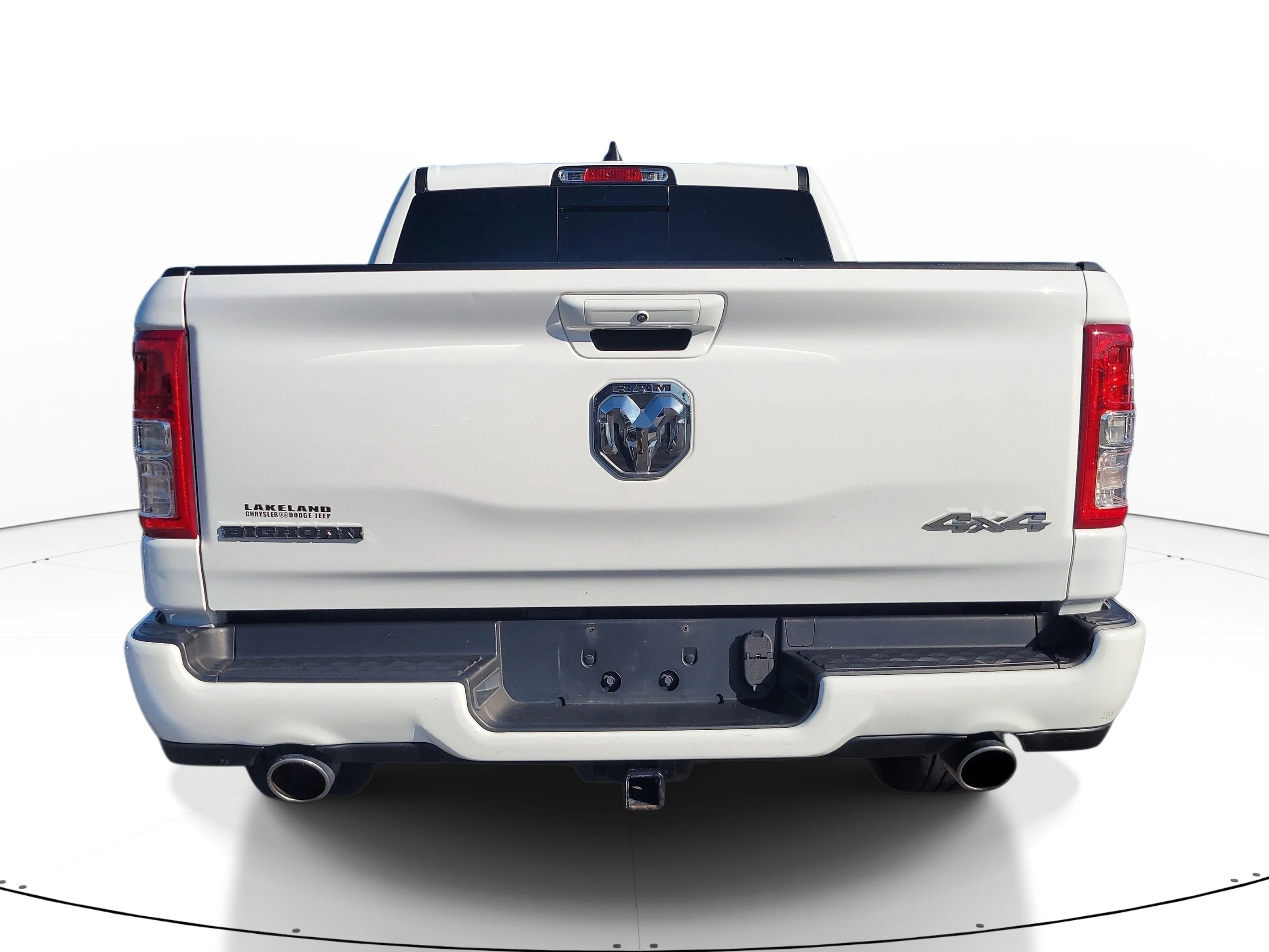 Used 2022 Bright White Clearcoat Ram Big Horn image 5