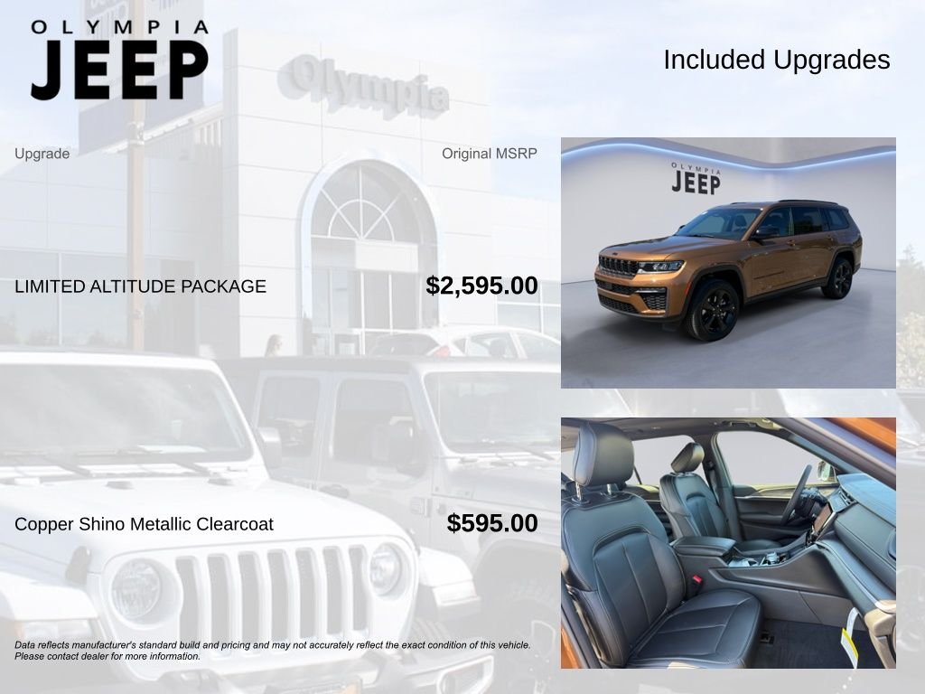 New 2026 Copper Shino Metallic Clear-Coat Exterior Paint Jeep Limited image 4