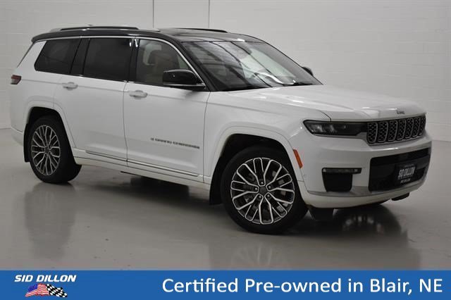 Used 2023 Bright White Clearcoat Jeep Summit Reserve image 13