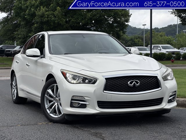 Used 2015 Moonlight White INFINITI AWD/Heated Steering Wheel/Rear Camera image 1