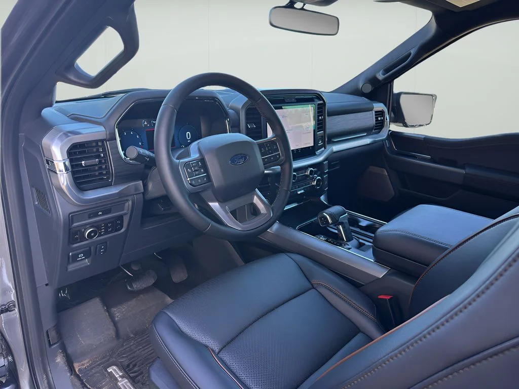 New 2025 Carbonized Gray Metallic Ford LARIAT image 3