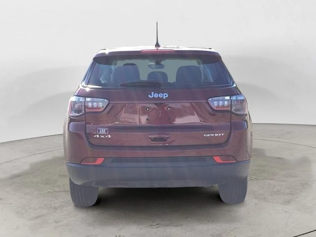 Used 2021 Velvet Red Pearlcoat Jeep Sport image 4