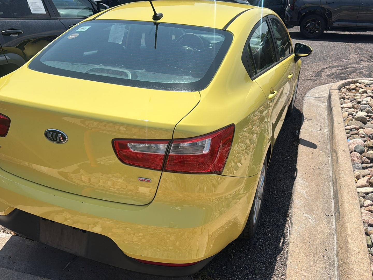 Used 2016 Digital Yellow Kia LX image 3