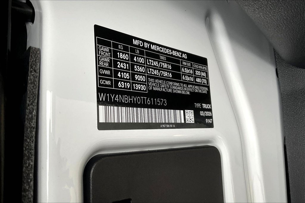 2026 Mercedes-Benz Sprinter Cargo Van Base - Photo 11