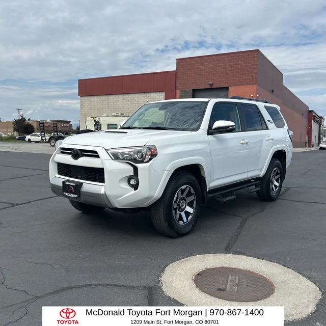 Used 2024 White Toyota TRD Off-Road Premium image 1