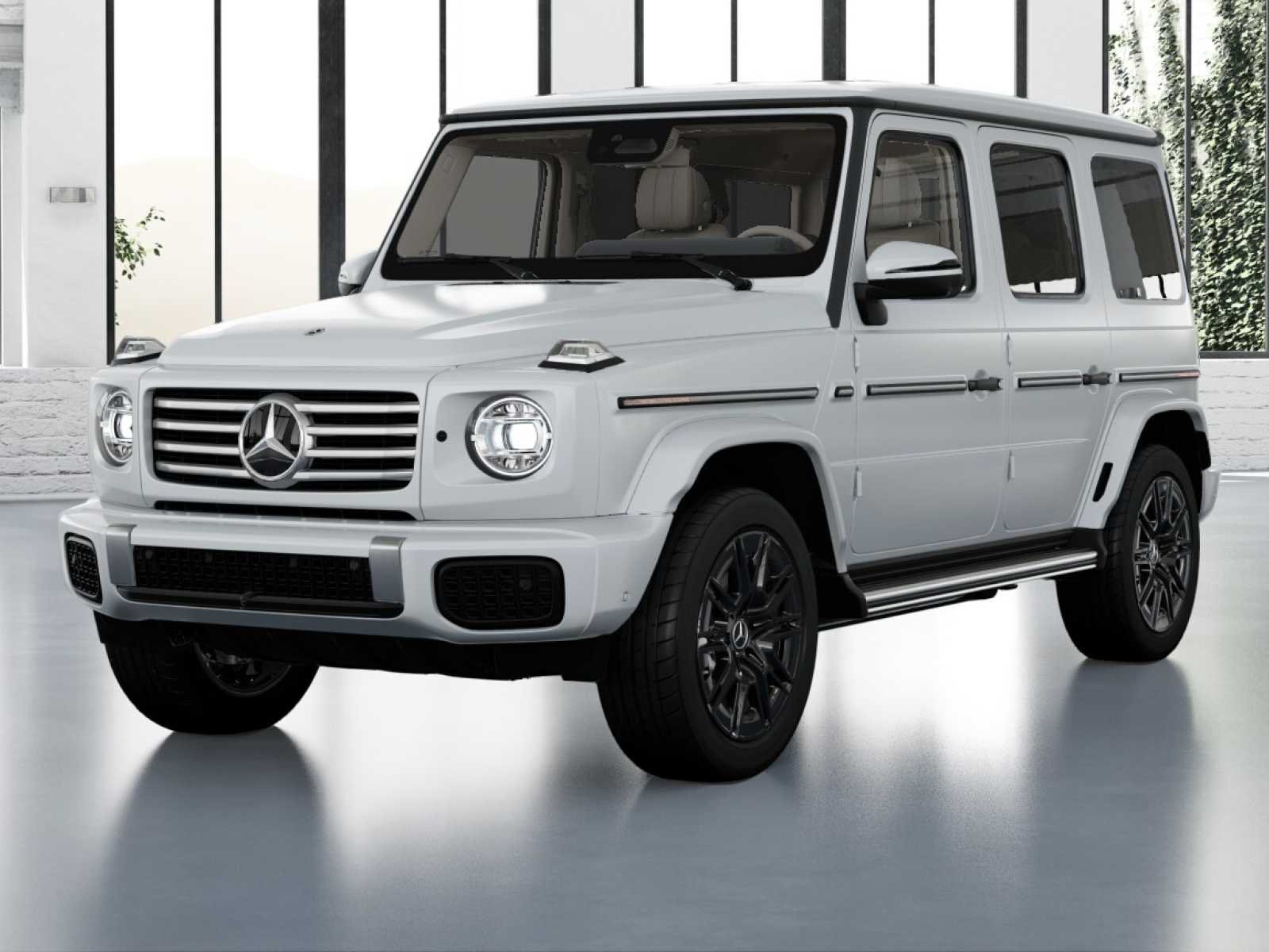 New 2027 MANUFAKTUR Moonlight White Magno Mercedes-Benz G 580e image 1