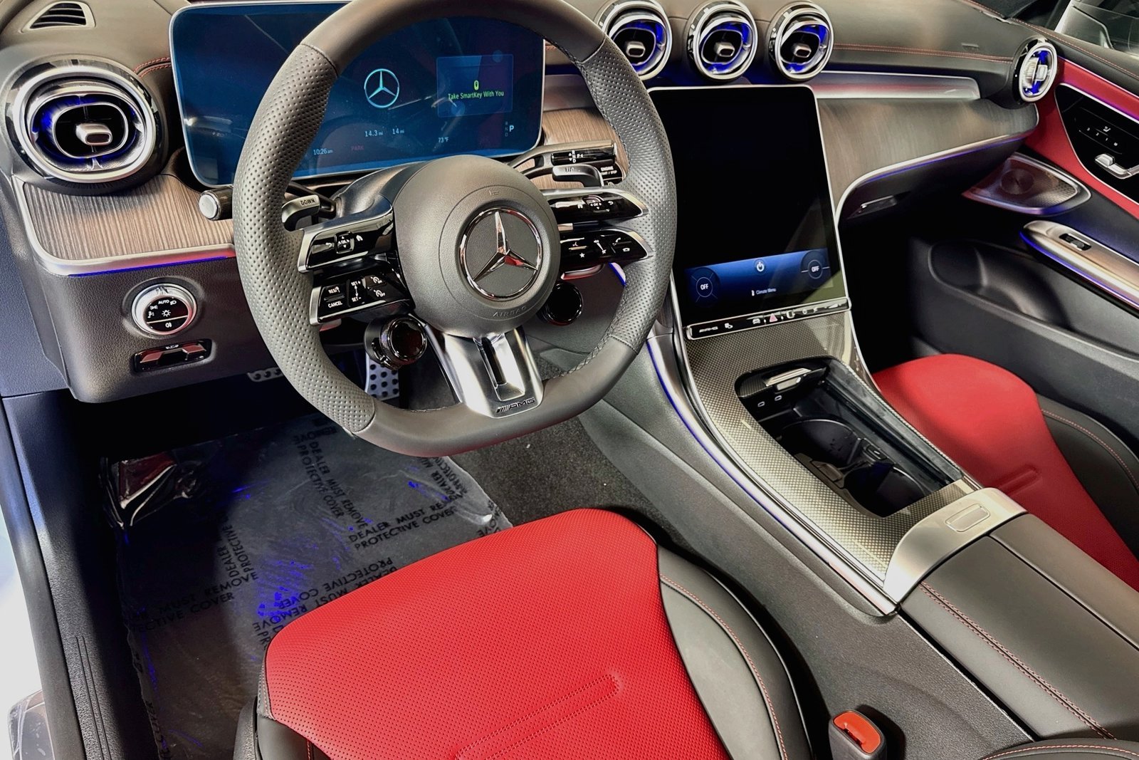 New 2026 MANUFAKTUR Moonlight White Metallic Mercedes-Benz AMG® CLE 53 image 9