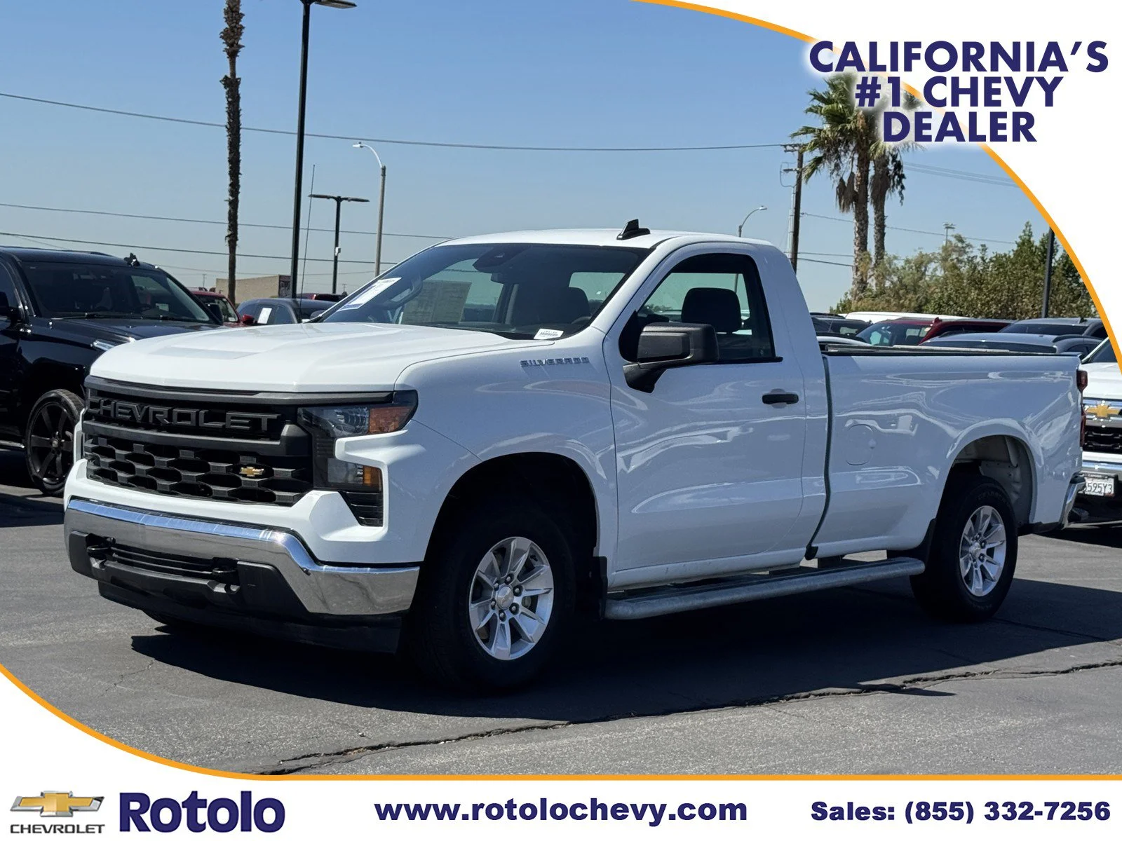 Used 2025 Summit White Chevrolet Work Truck image 3