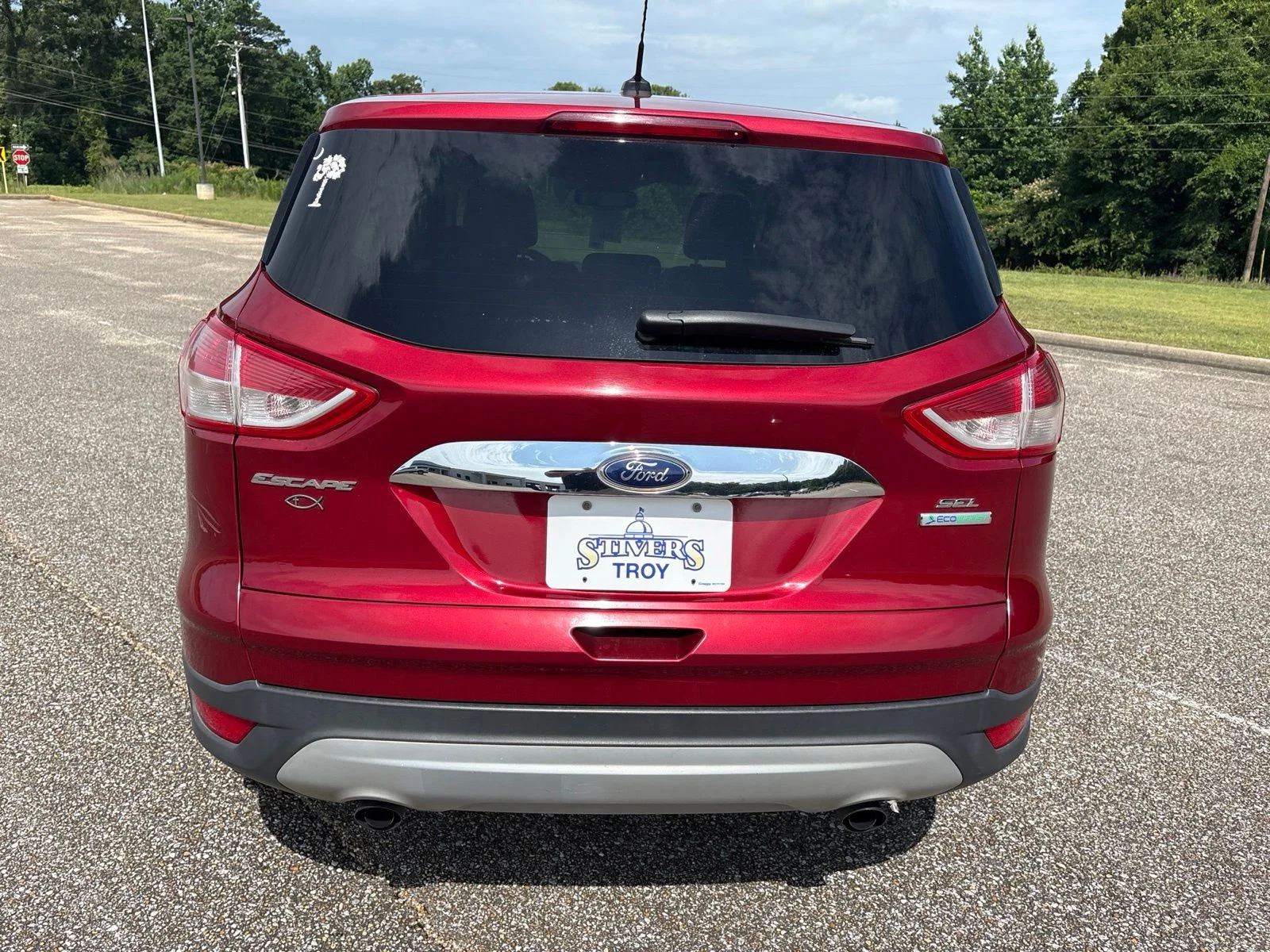 Used 2013 Red Ford SEL image 4