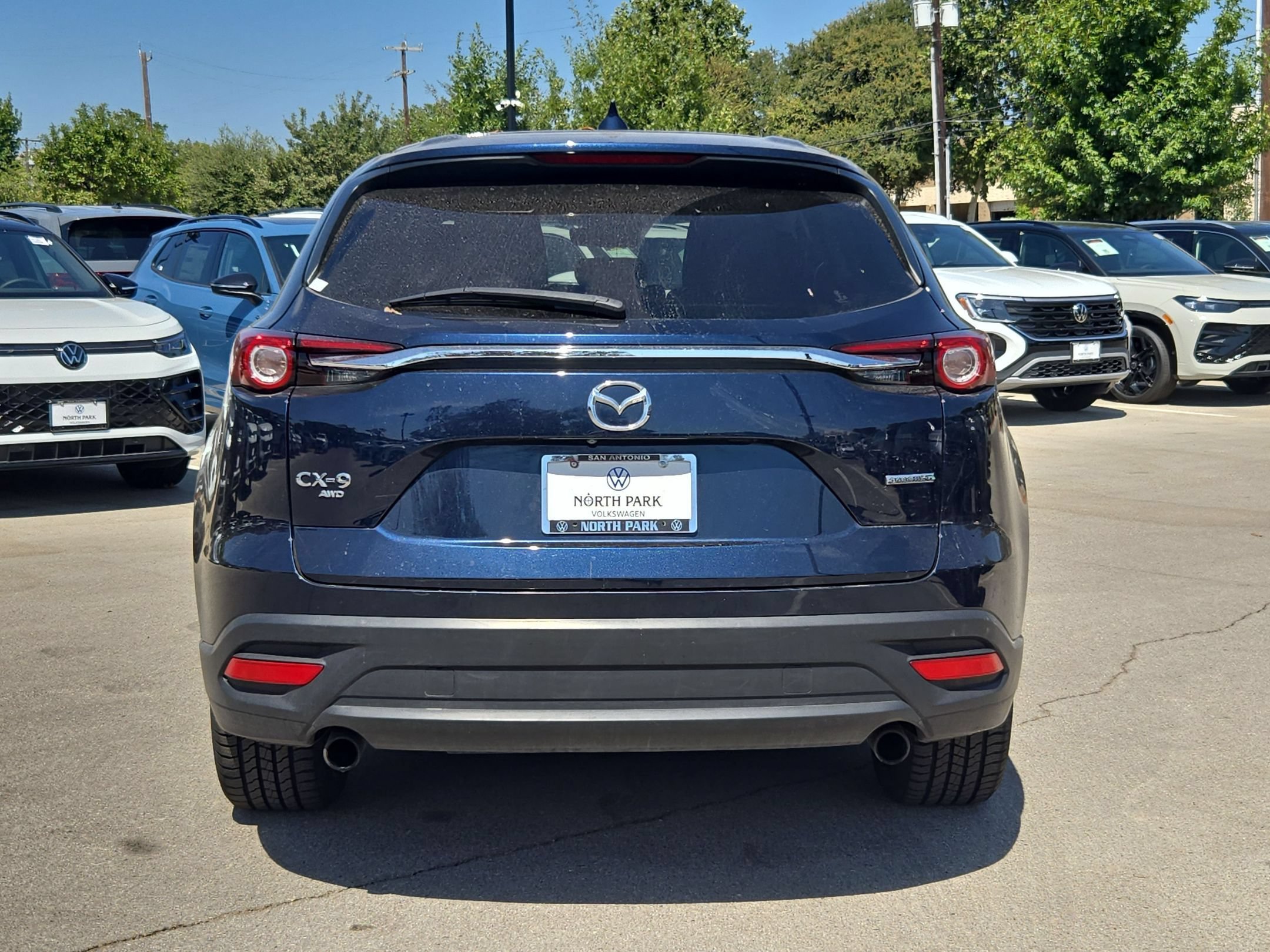 Used 2023 Deep Crystal Blue Mica Mazda Touring Plus image 4