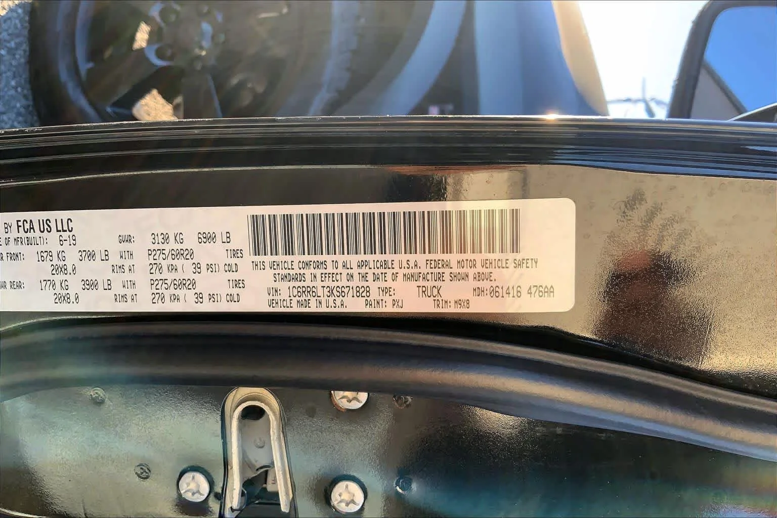 Used 2019 Diamond Black Crystal Pearlcoat Ram Warlock image 29