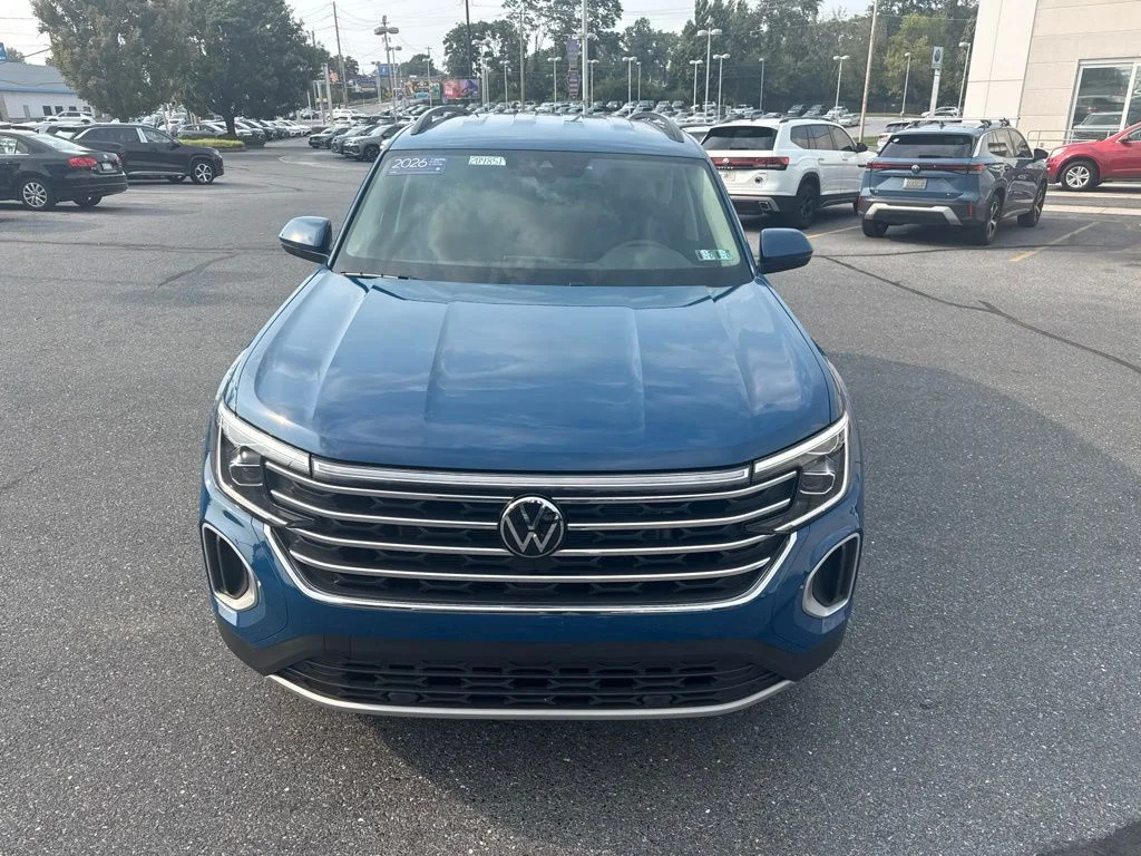 Certified Used 2026 Mountain Lake Blue Metallic Volkswagen SE image 8