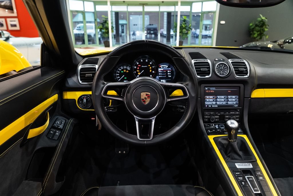 Used 2016 Racing Yellow Porsche Spyder image 24