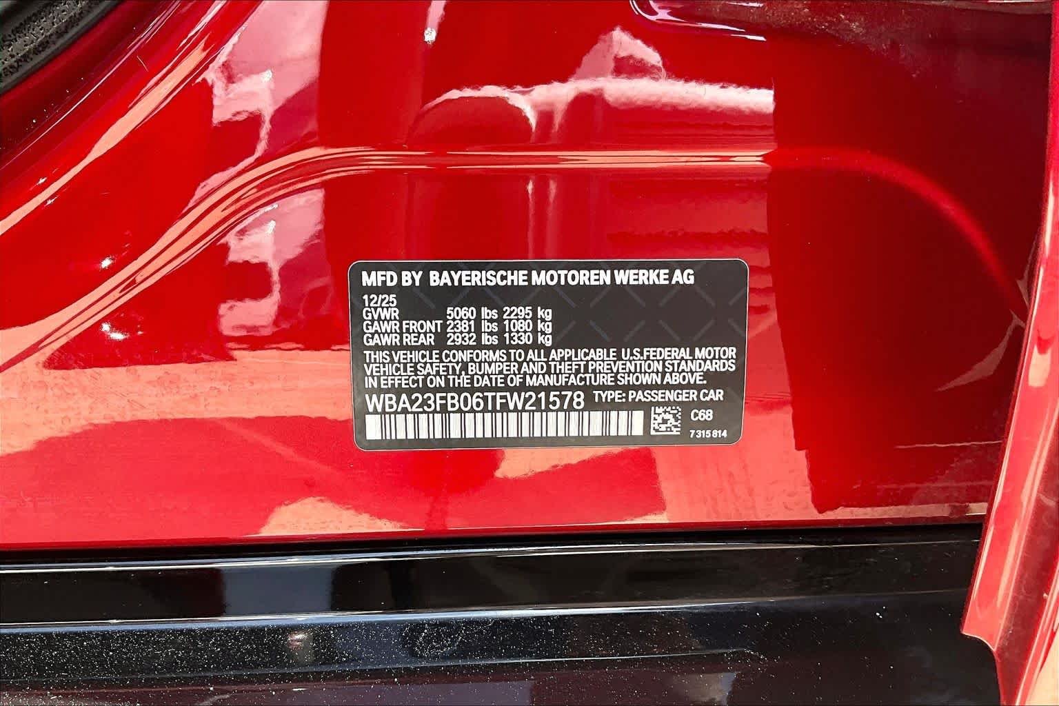 Used 2026 Vegas Red Metallic BMW 430i image 33