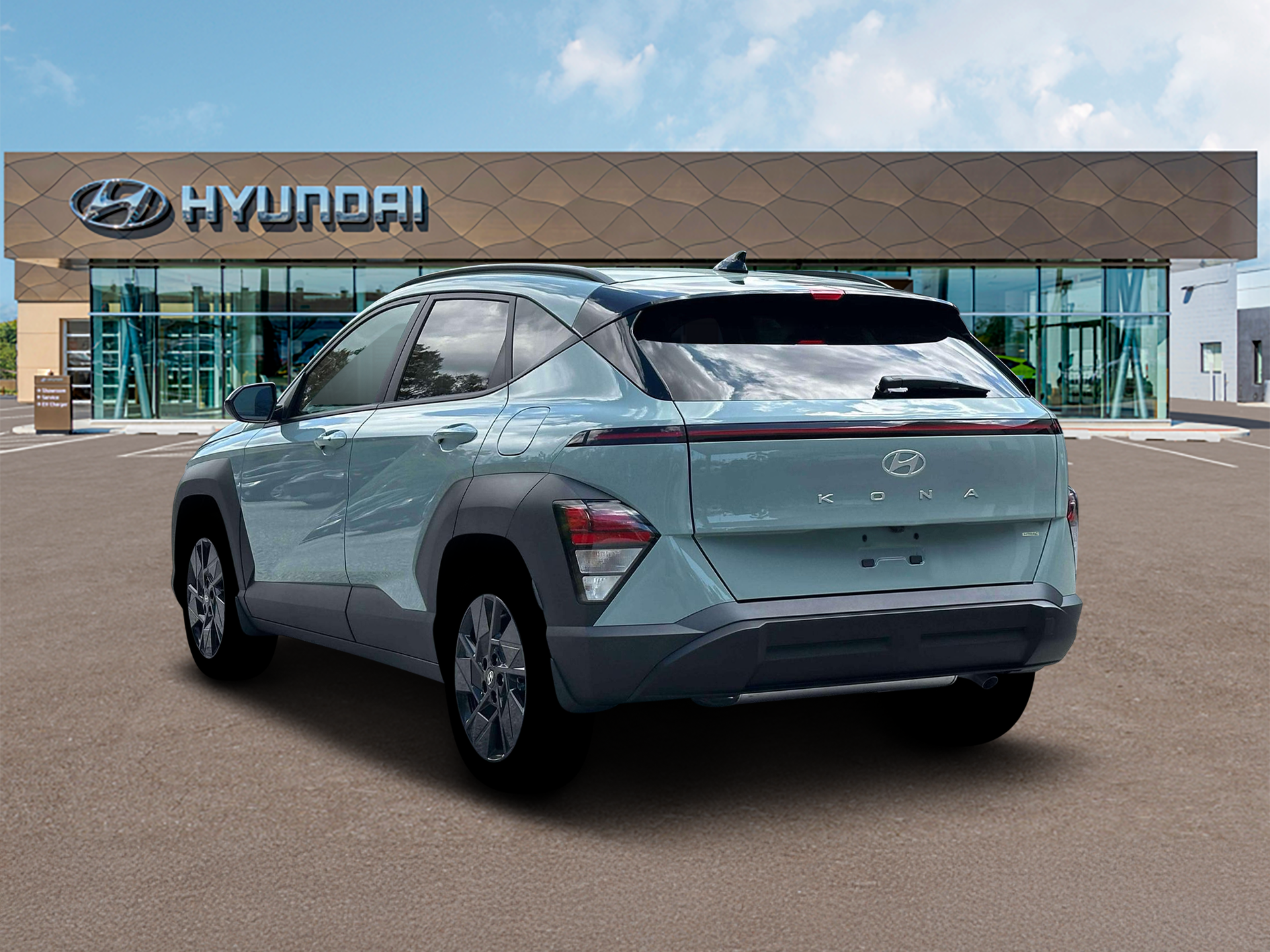 New 2026 Green Hyundai SEL Sport AWD image 5