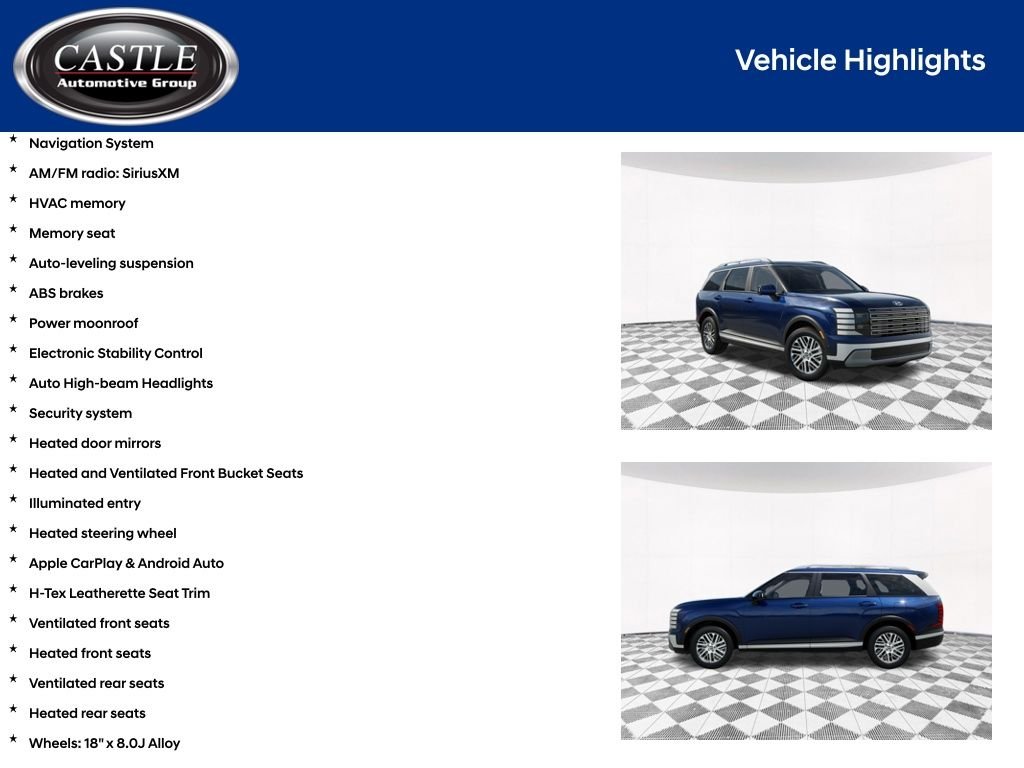 New 2026 Blue Hyundai SEL Premium image 3