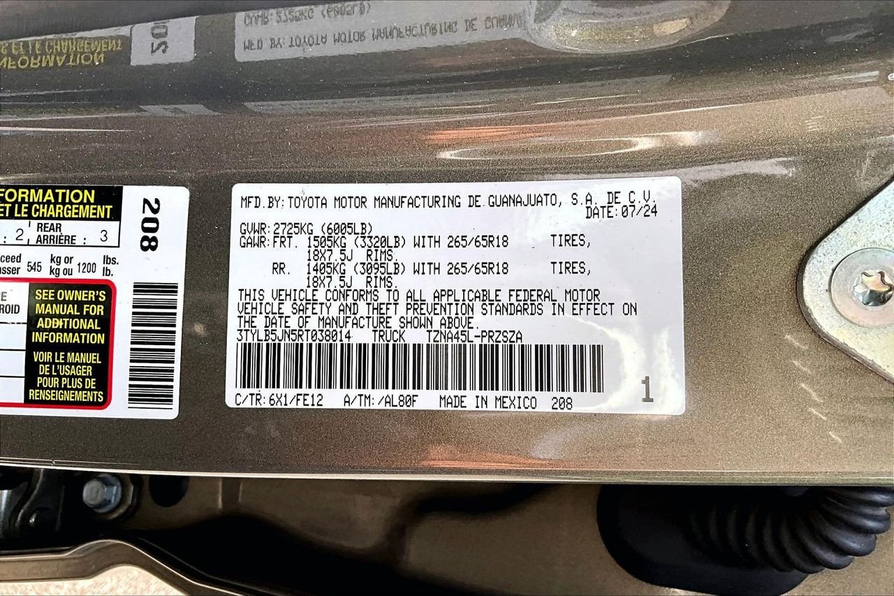 Used 2024 Brown Toyota TRD Sport image 16