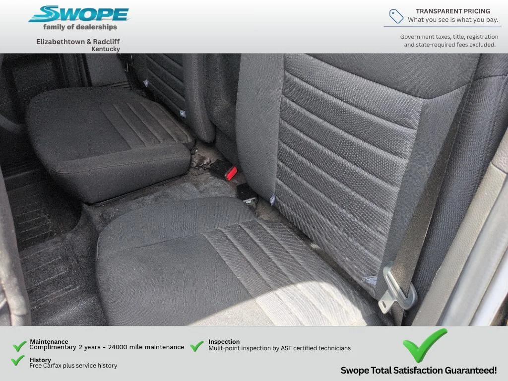 Used 2020 SHADOW BLACK Ford XL 2WD SuperCab 6' Box image 12