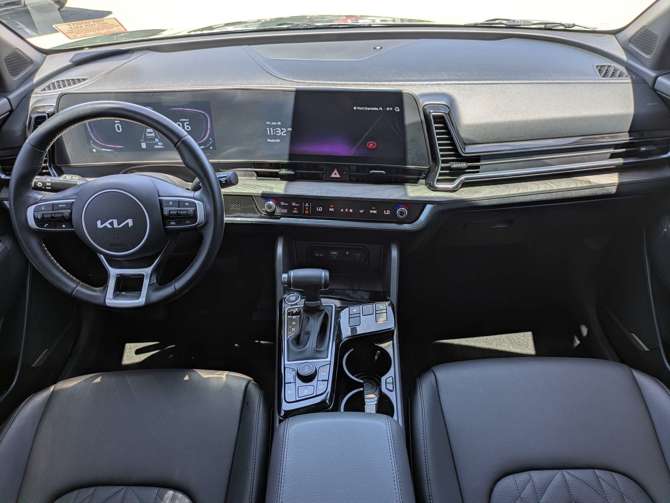 Certified Used 2024 Jungle Green Kia X-Line image 17