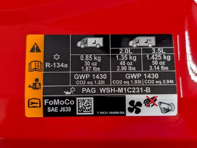 New 2027 Race Red Ford Cargo Van image 47