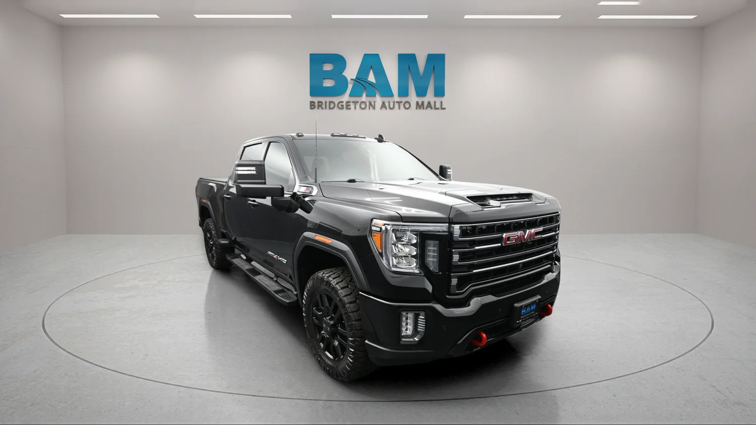 Used 2020 ONYX BLACK GMC AT4 image 2
