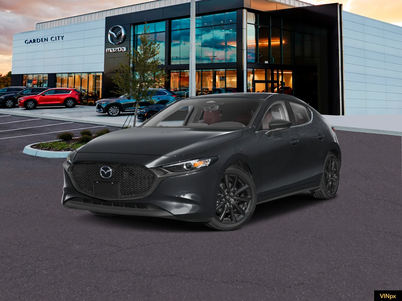 New 2026 Jet Black Mica Mazda 2.5 S Carbon Edition AWD image 1
