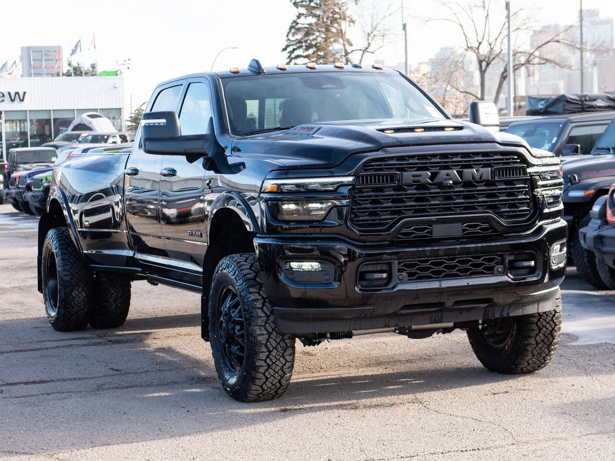 New 2026 Black RAM Limited*, 5 Inch Lift, 37s, Fuel Wheels image 13