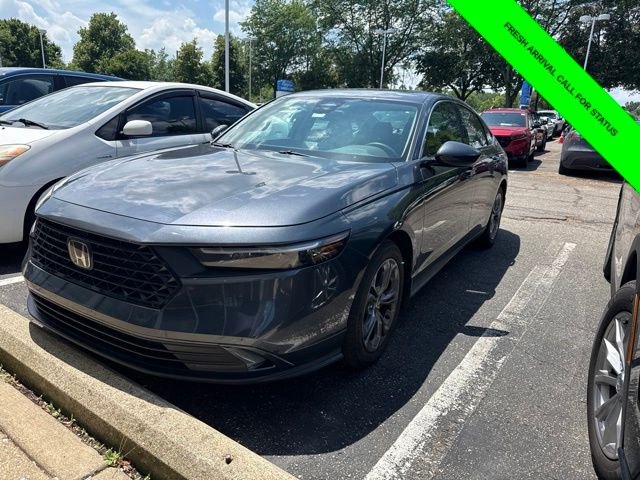 Certified Used 2023 Meteorite Gray Metallic Honda EX image 1