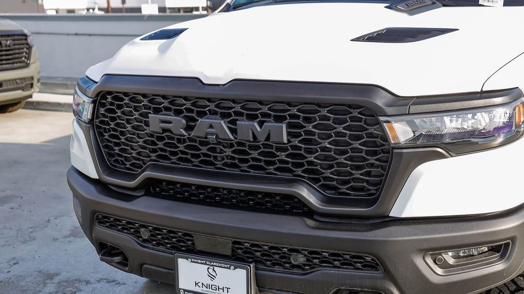 New 2026 Bright White Clearcoat Ram Rebel image 6