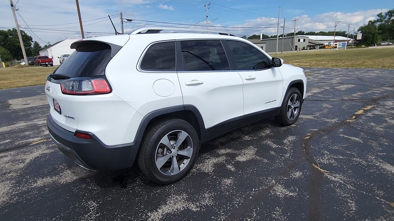 Used 2019 Bright White Clearcoat Jeep Limited image 8