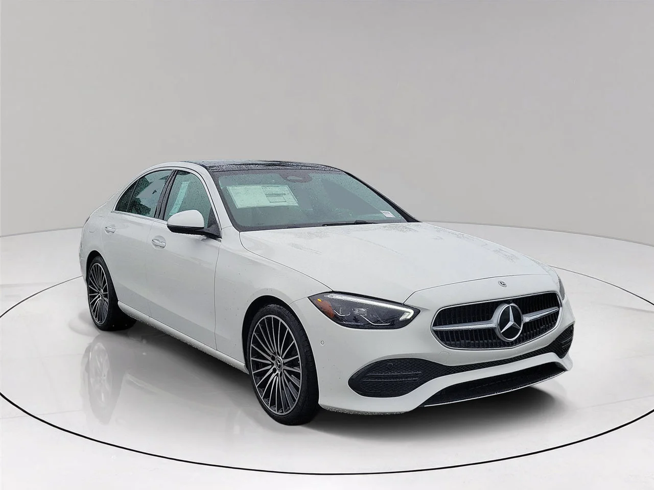 New 2026 Polar White Mercedes-Benz C 300 image 3