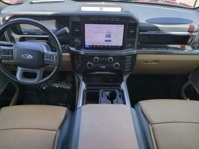 Certified Used 2023 Rapid Red Metallic Tinted Clearcoat Ford Lariat image 15