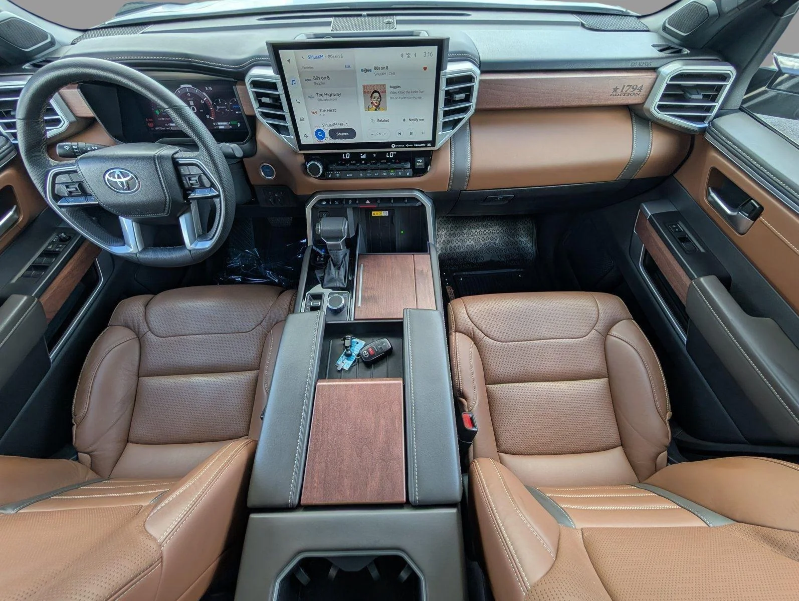 Used 2024 Celestial Silver Metallic Toyota 1794 Edition Hybrid image 31