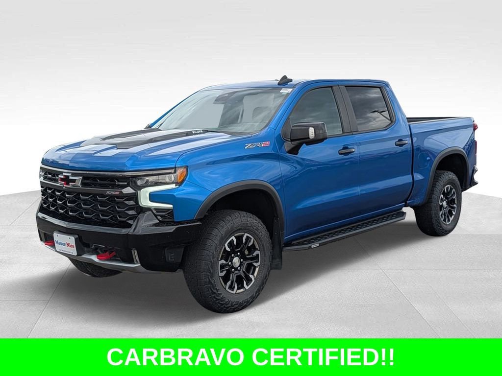 Certified 2022 Chevrolet Silverado 1500 ZR2 with VIN 3GCUDHEL1NG508259 for sale in Inver Grove Heights, Minnesota