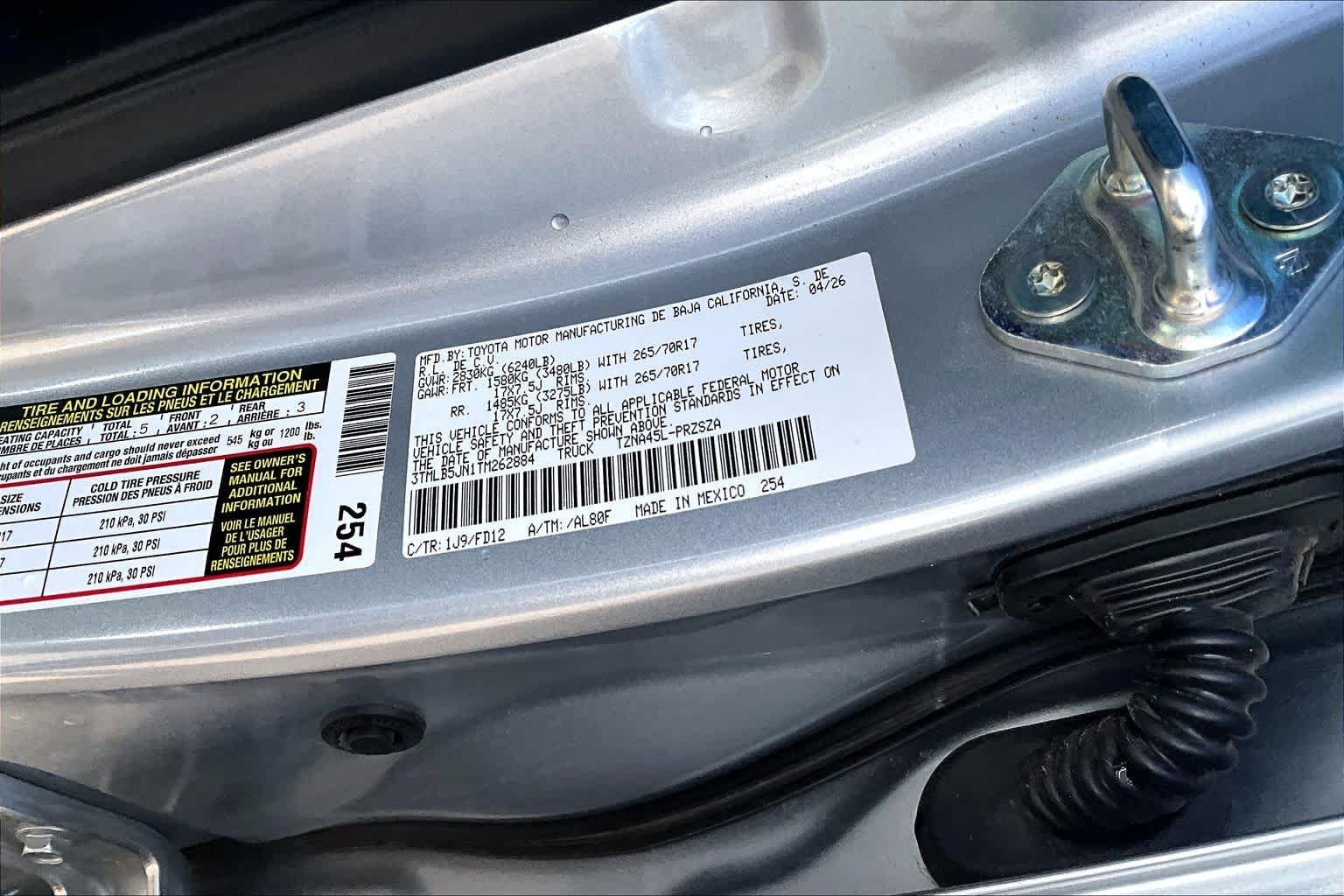 Used 2026 Celestial Silver Metallic Toyota TRD Off Road image 32