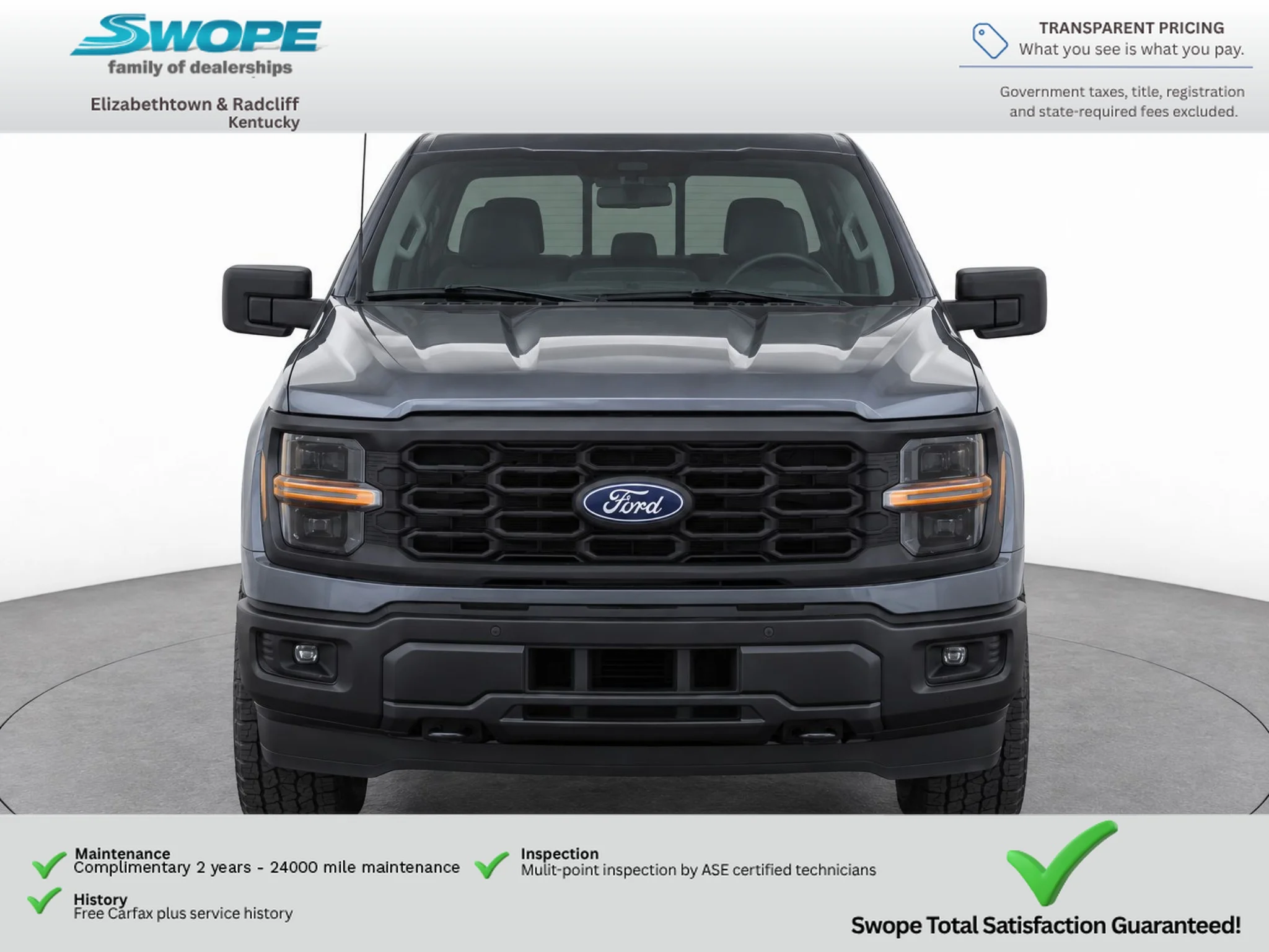 Used 2026 Carbonized Gray Metallic Ford STX image 2