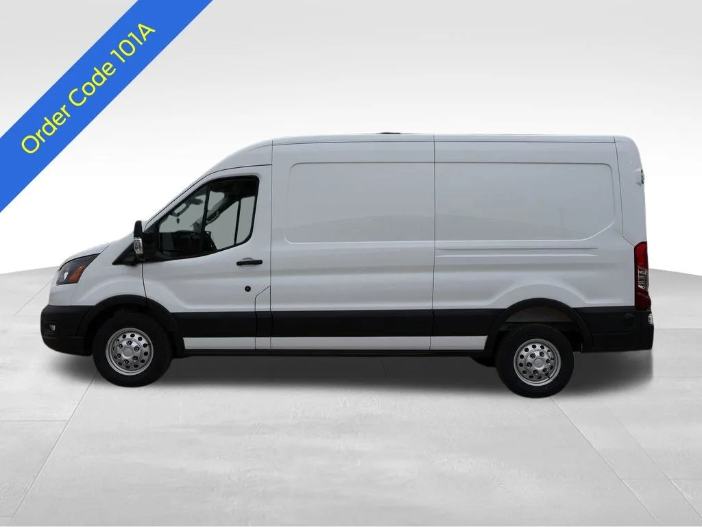 New 2026 Oxford White Ford Cargo Van image 2