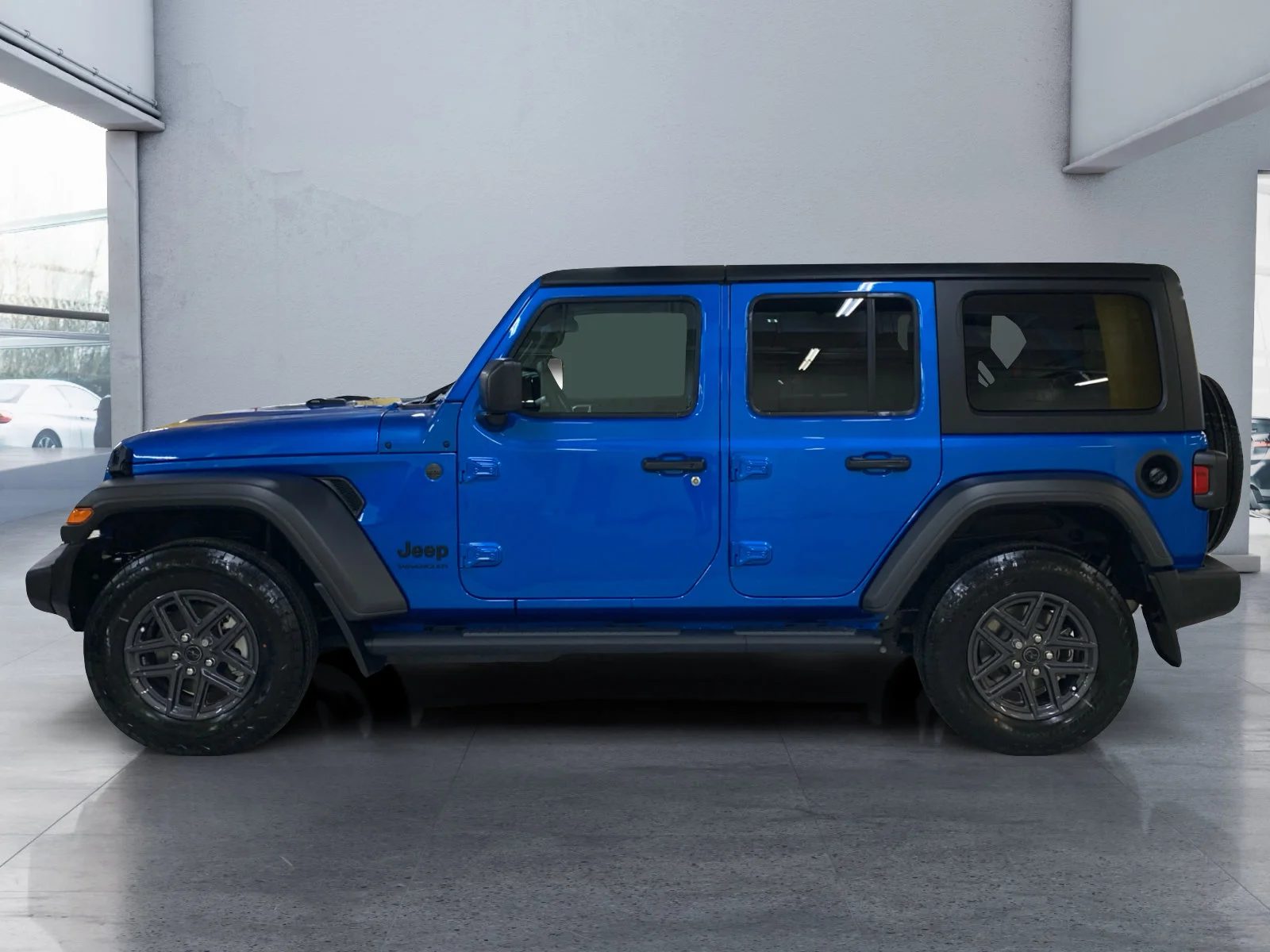 New 2026 Hydro Blue Pearl Jeep Sport S image 2