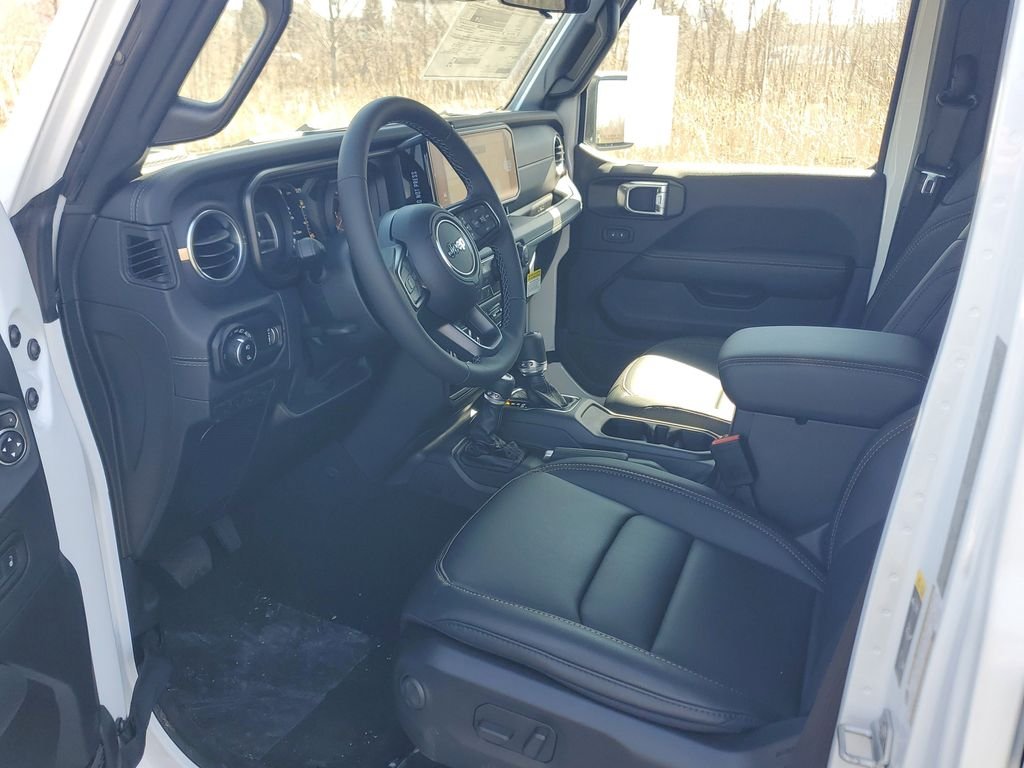 New 2026 Bright White Clearcoat Jeep Sahara image 9
