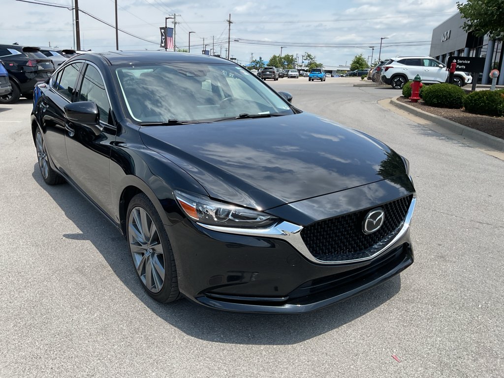 Used 2021 Jet Black Mica Mazda Touring image 2
