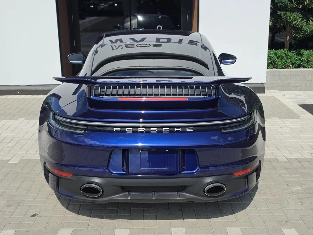 Used 2022 Blue Porsche Carrera image 5