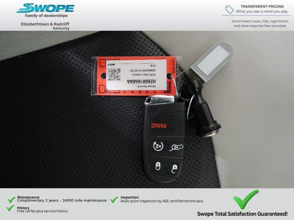 Used 2018 Gray Jeep Limited image 31