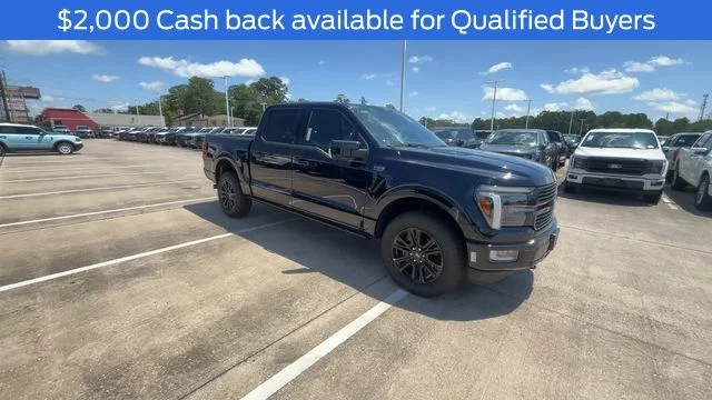 New 2026 Antimatter Blue Metallic Ford Platinum image 2