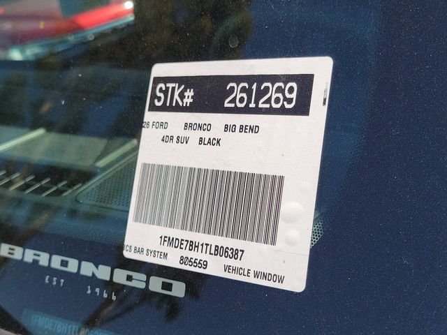 New 2026 Shadow Black Ford Big Bend® image 25