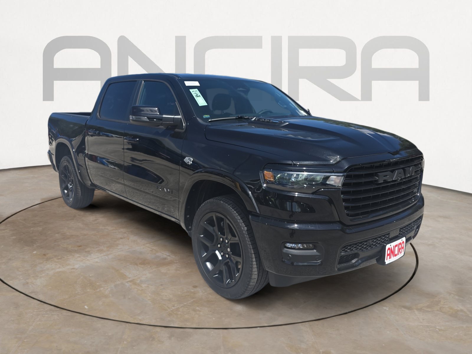 New 2026 Diamond Black Crystal Pearlcoat RAM Laramie image 4