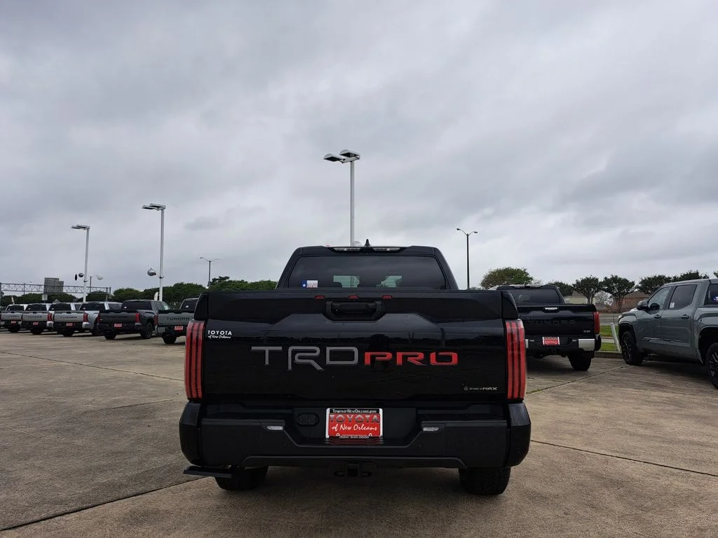 New 2026 Midnight Black Metallic Toyota Tundra TRD Pro image 6