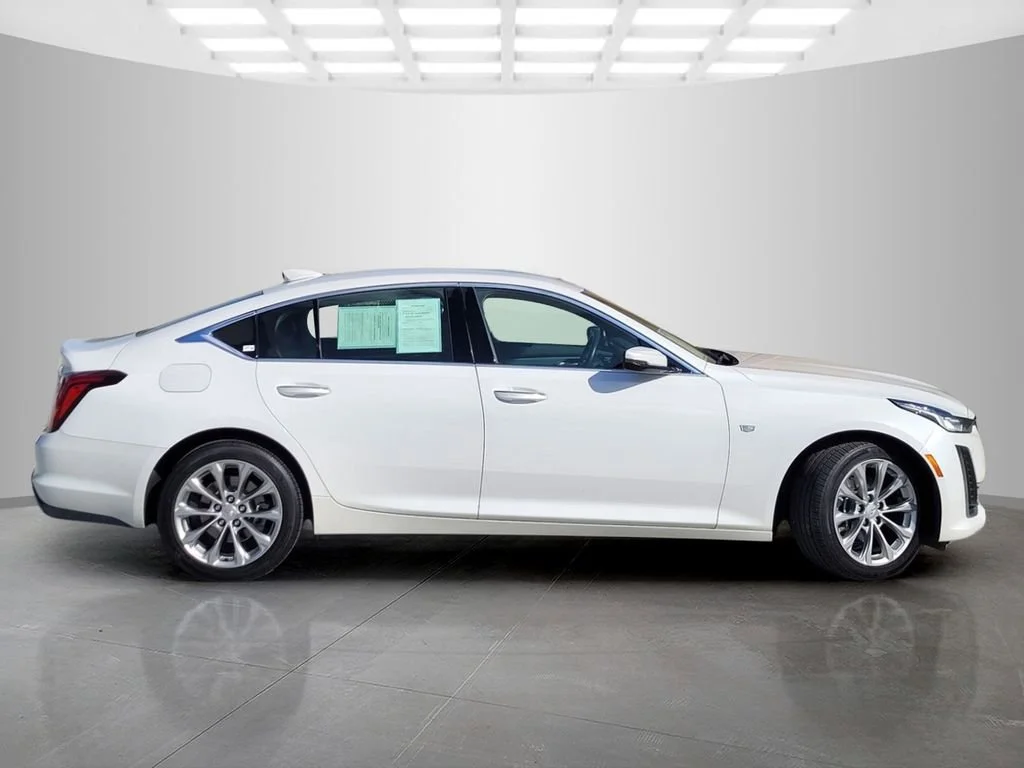 Certified Used 2023 Crystal White Tricoat Cadillac Premium Luxury image 3